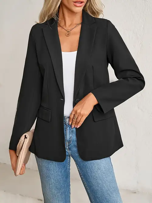 chaqueta negra mujer