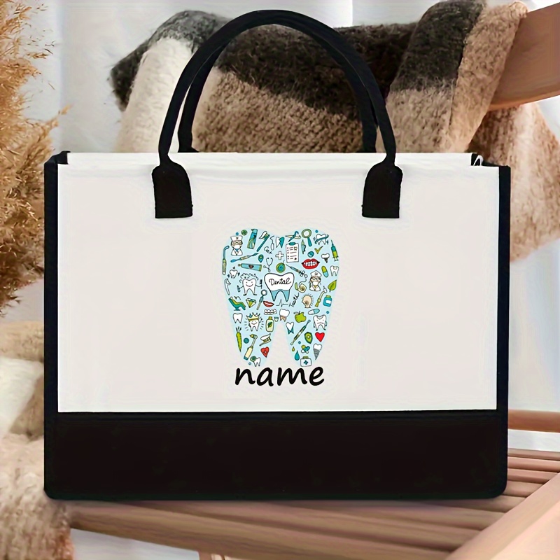 

Tote Bag For Women - Shoulder , For Dentists, Nurses & - Diy