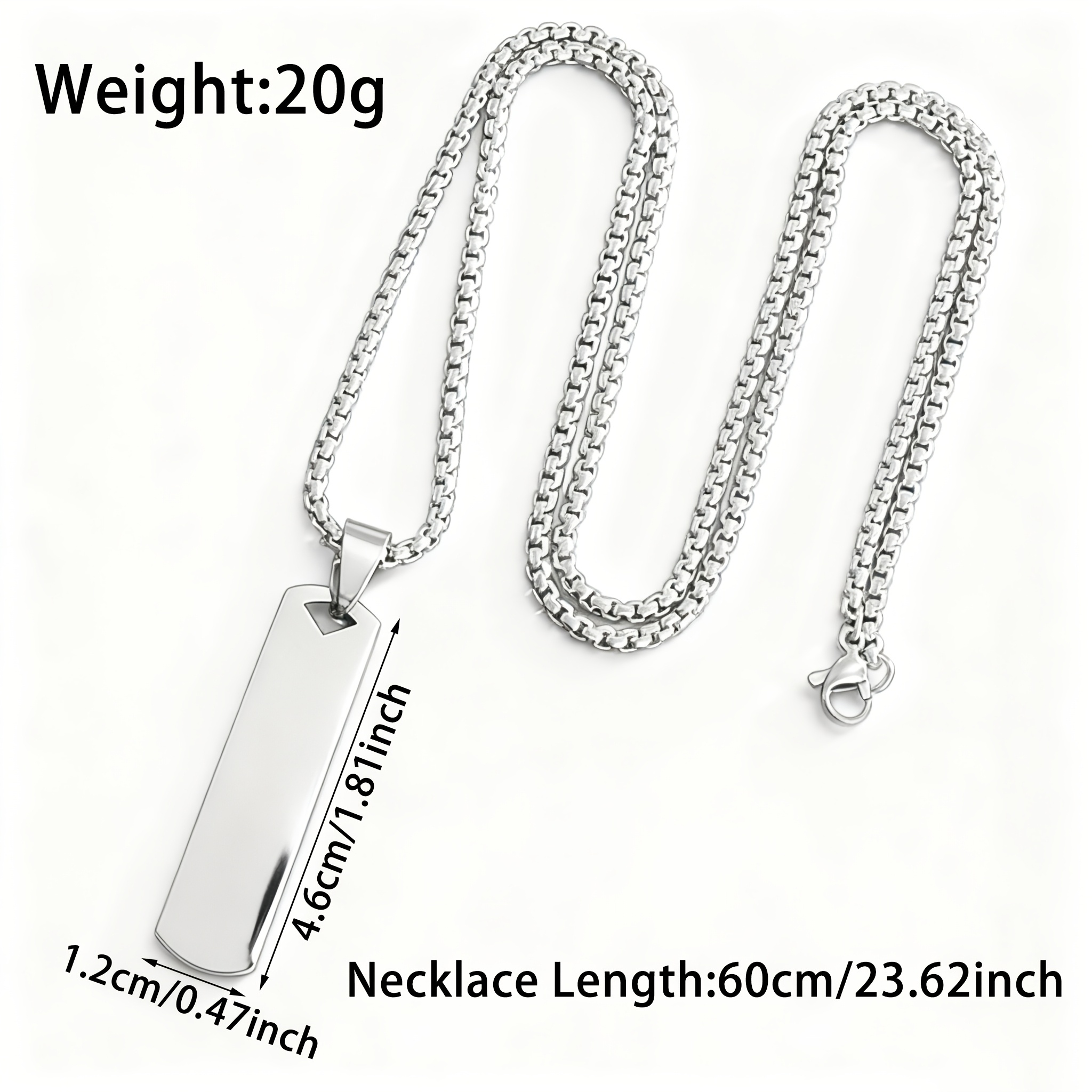 Mysterious Rune Pattern Pendant Necklace