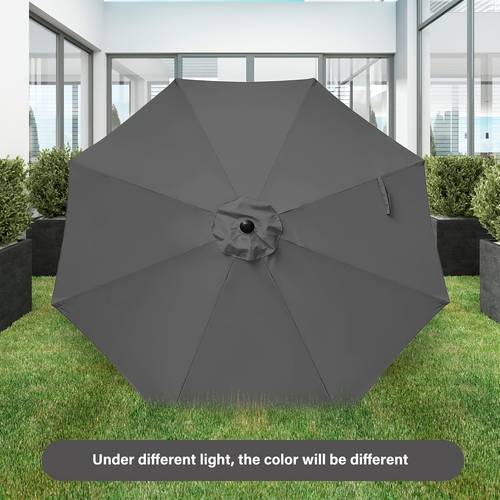 outdoor patio umbrella table umbrellas with push button tilt crank uv protection waterproof for garden deck backyard pool