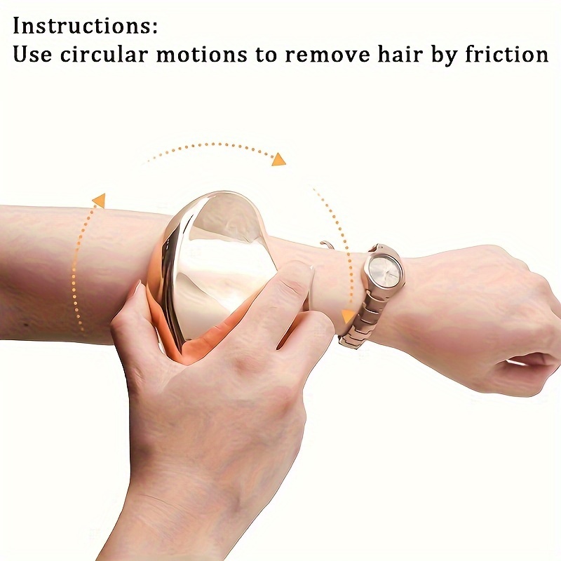 Crystal Hair Eraser Physical Hair Removal Tool Painless Safe Temu