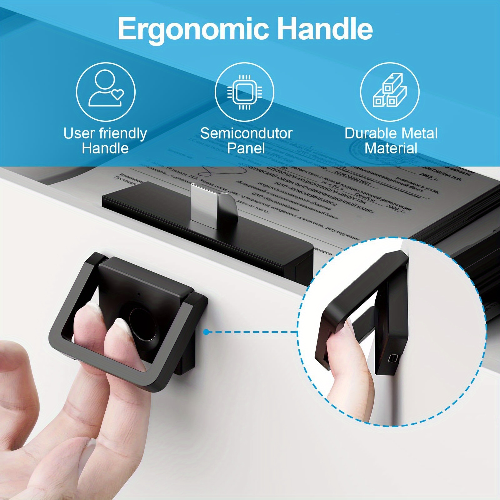 Smart Fingerprint Lock with Fast Biometric Identification