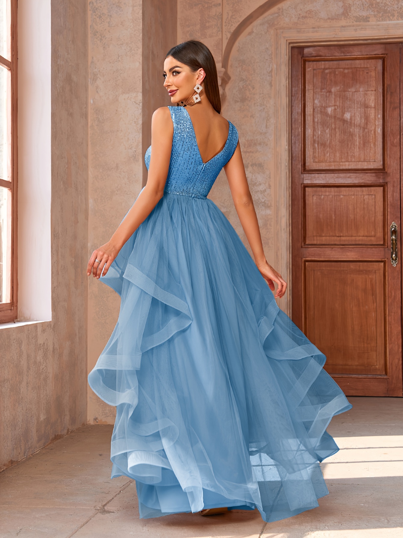 pink prom dress tulle Sweet Off The Shoulder A-Line Pink Prom Dress
