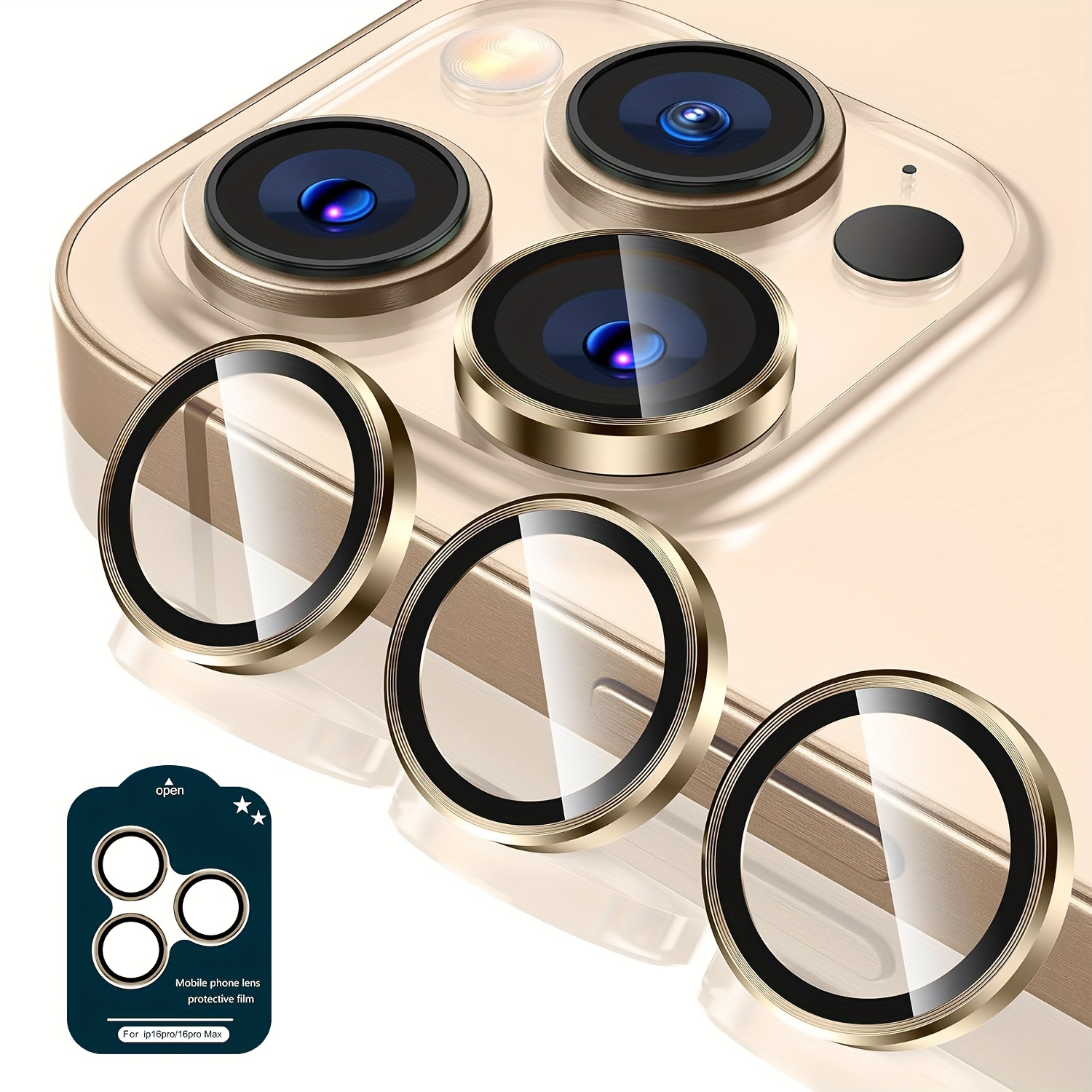 

For Pro/ | 9h Tempered | Metal | | For Pro .9inch & For Iphone 16pro 6.3inch