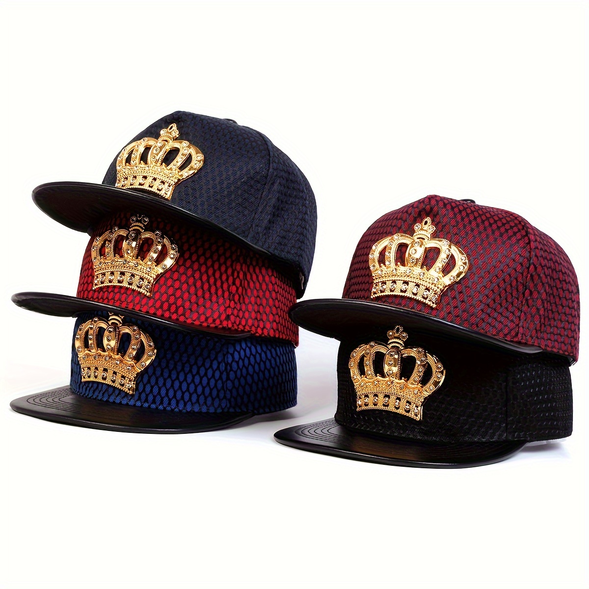 

1pc Unisex Sunshade Casual Baseball Cap With Crown Pattern For Outdoor Sport, Ideal Choice For Gifts