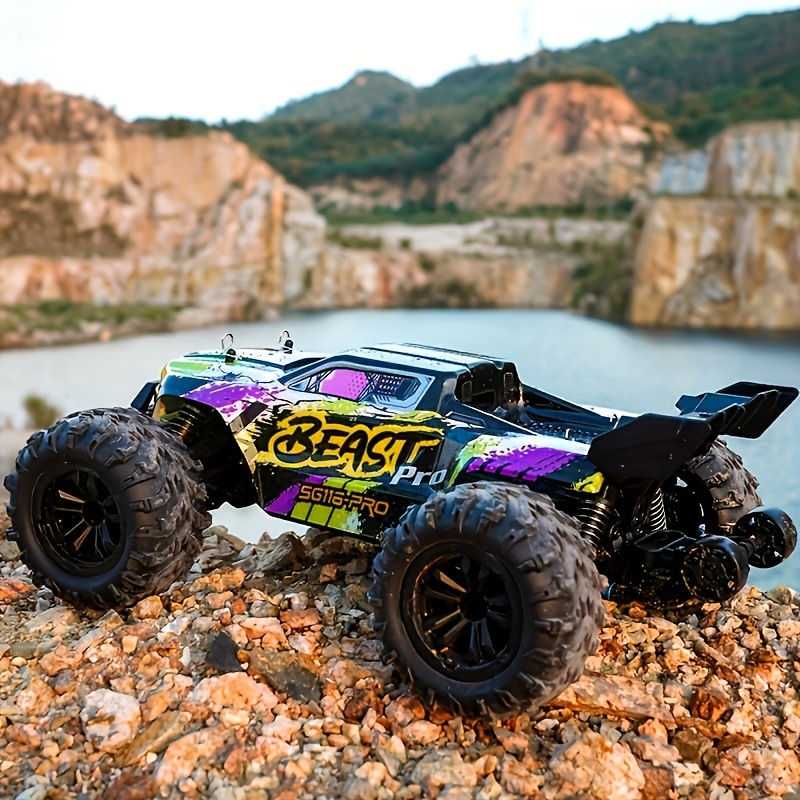 

2024 Racing 4wd Off-road Truck Remote Control, Simulation Design, - Andtruck Hobby Cars Toy Gift For Birthday, , And Christmas