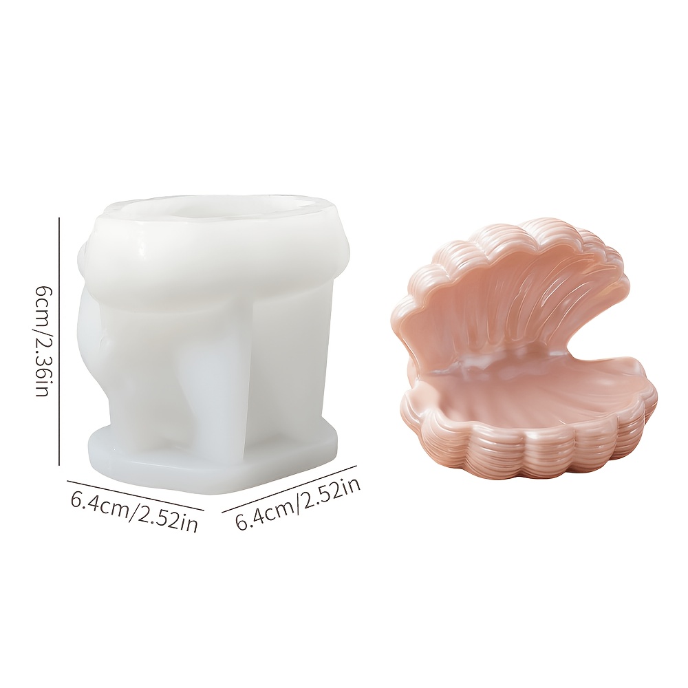 TEMU Moule en silicone résine - Boîte de rangement à bijoux de rayé - à la chaleur, démoulage facile, réutilisable, convient pour la résine, le
