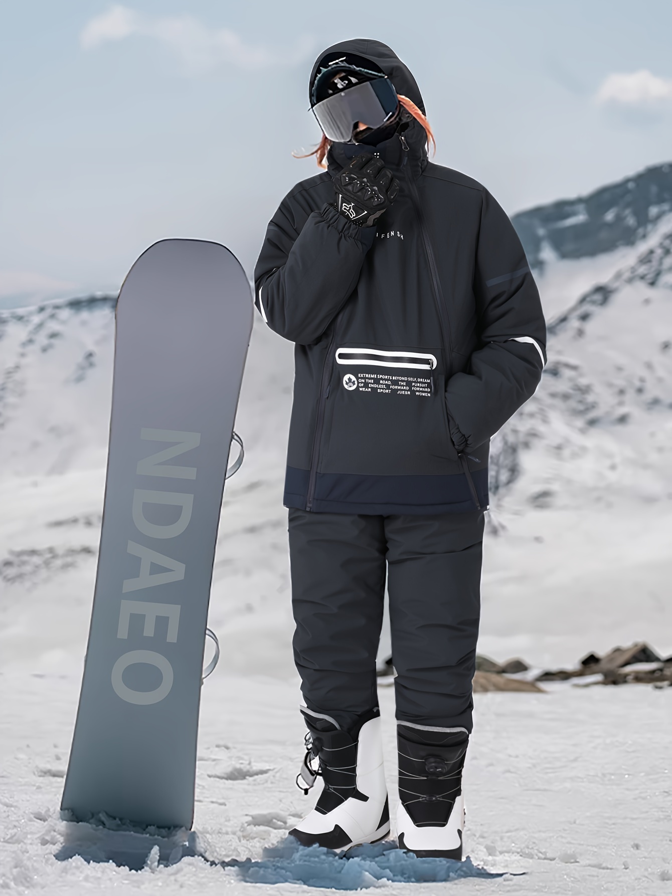 DHgate.com:Waterproof Breathable Snowboard Winter Workwear