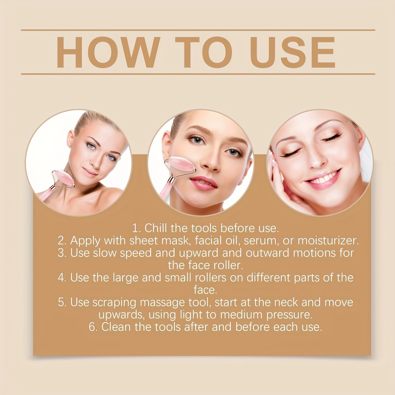 Heart-Shaped Roller and Gua Sha Set