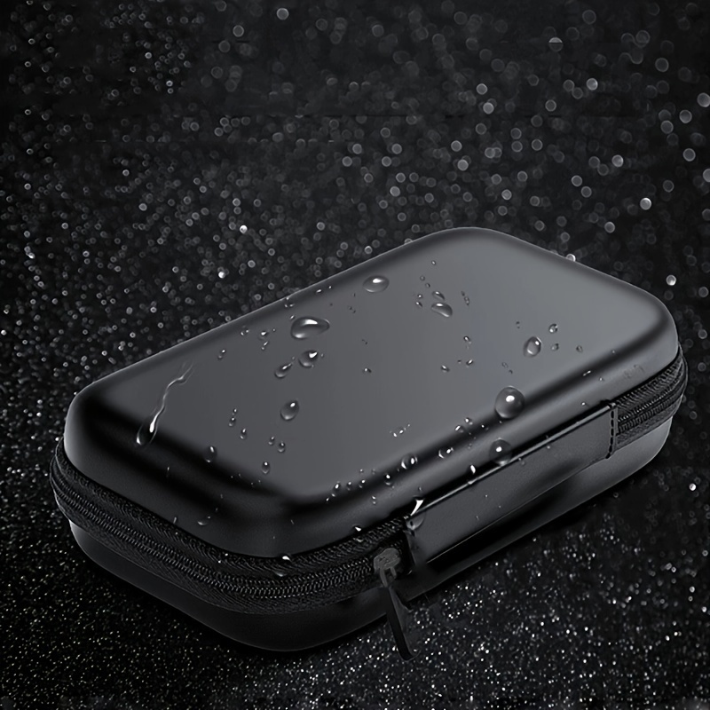 

Portable Usb Cable Charger Storage Box Waterproof Travel Digital Earphone Shockproof Case Hdd Pouch Organizer Bag For U Disk Power Bank Headset Protection Cover