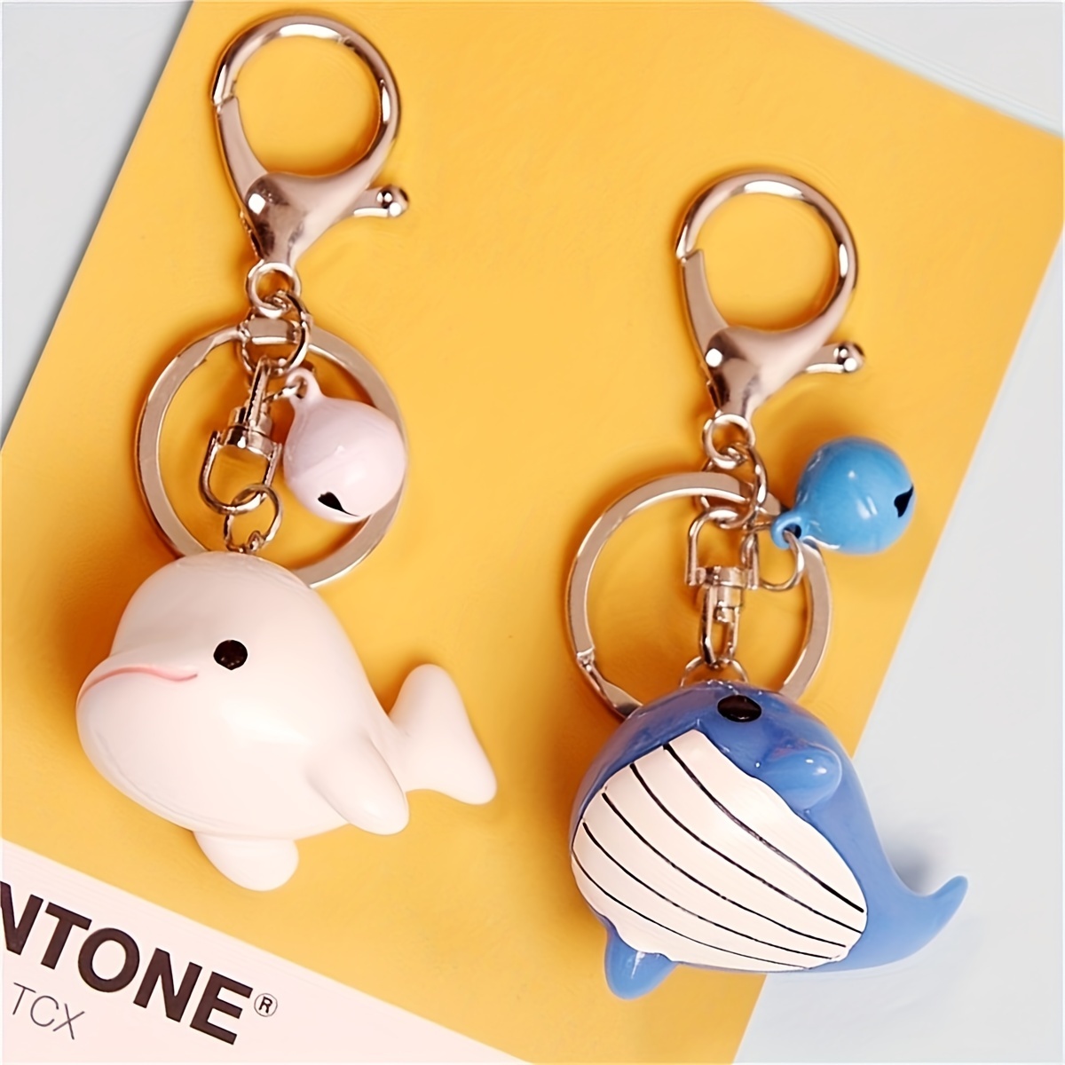 Artificial Fur Dolphin Pendent Ball Keychain Handbag Car Key Ring Online in  Kuwait City , Kuwait