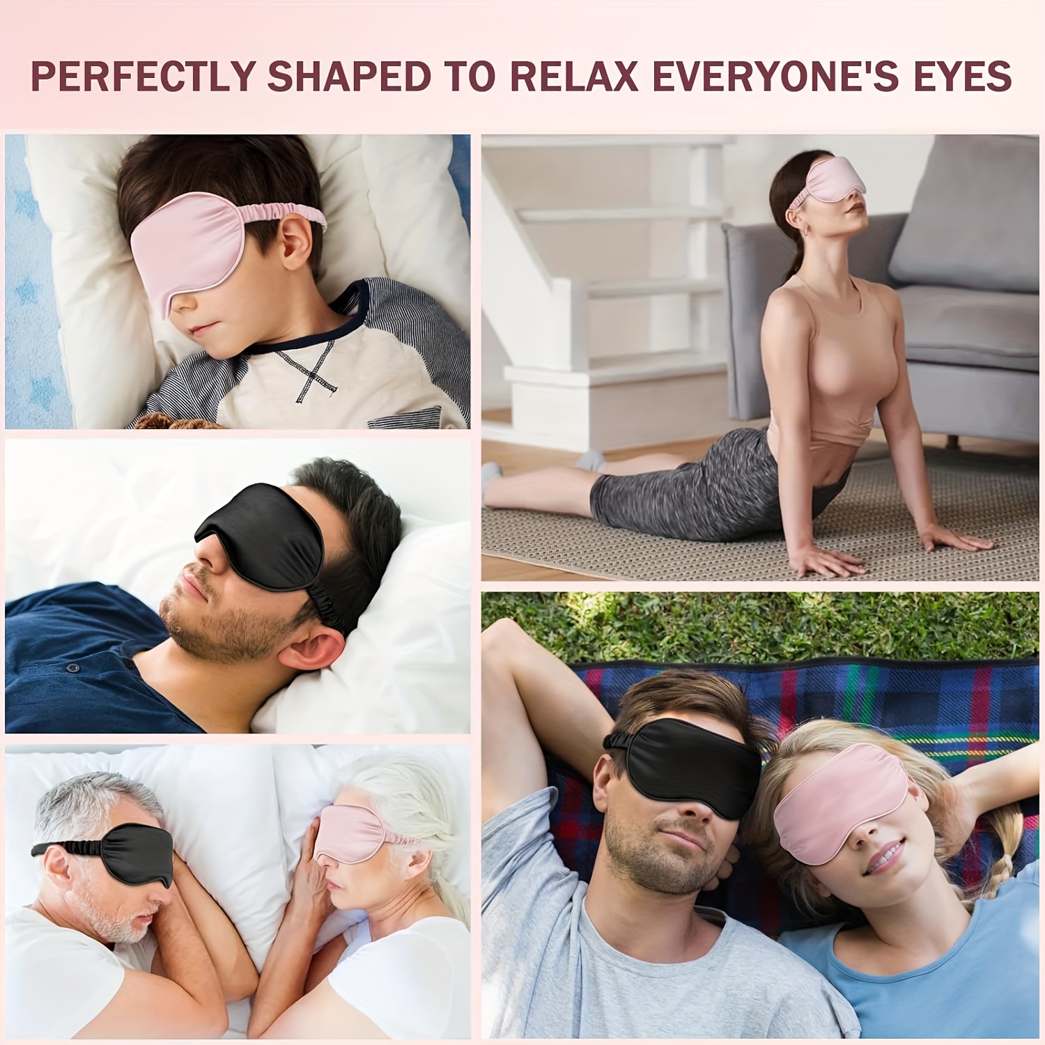 8pcs Sleep Hair Styling Tool Set, Including 1 Curler, 1 Pillowcase, 1 Sleep Mask, 4 Hair Ties, and 1 Sleep Cap. Perfect for the Hair and Skin Queen, Ideal for Relaxing Hairstyles and Skincare. A Must-have for Hair Styling