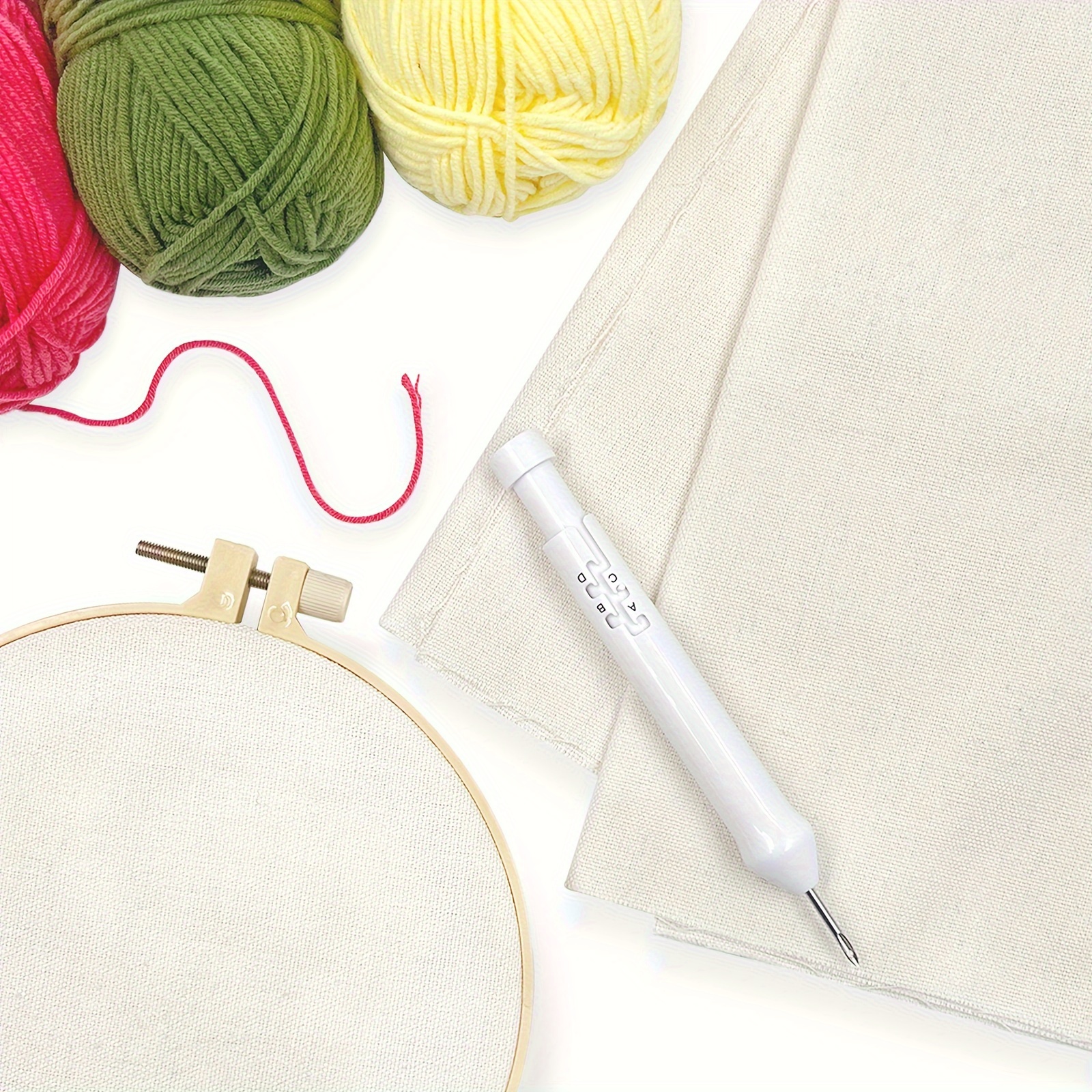 Image of 3pcs Or 2pcs Or 1pc 19.6 X 19.6 Inch (50 X 50 Cm) Cloth For 2.2mm Punch Needle