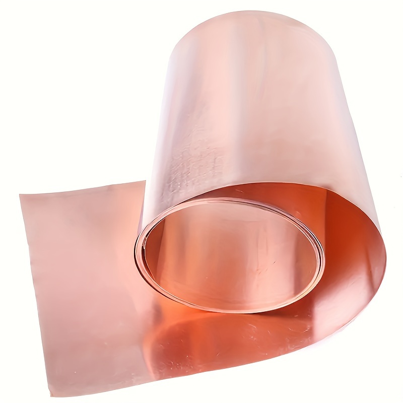 

1pc Pure Copper Sheet - 0.2mm Thickness, Metal Plate, For Crafting & Diy Projects, Ideal For Jewelry Making / Art Supplies / Home Decor, Suitable For Hobbyists & Professionals