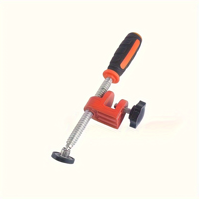 1pc Woodworking Clamp, F-clamp Clamping Tool, Industrial Metal Fixing Clamp, Iron Material, Semi-, Assembled