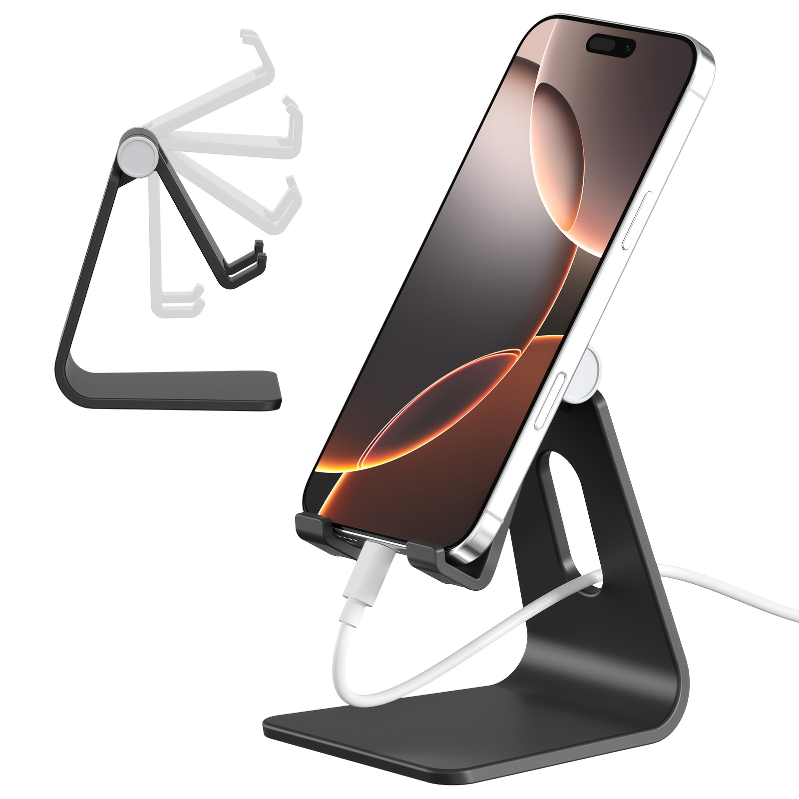 

Support de Téléphone Portable Pliable Support de Téléphone Portable Plat