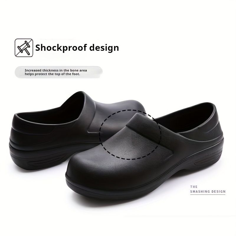 womens food service shoes healthcare shoes cleaning shoes rain shoes   nurse   shoes eva high quality wear resistant healthcare shoes for long standing lightweight comfortable 1pc design business shoes large size 35 Product details 4