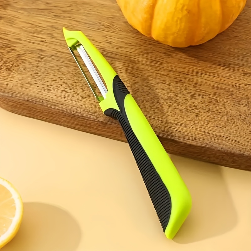 Image of [less Waste, Effortless Peel] Stainless Steel Vegetable Peeler - Swivel Blade For Potato Carrot Cucumber Zucchini, Dishwasher Safe & Ergonomic Handle