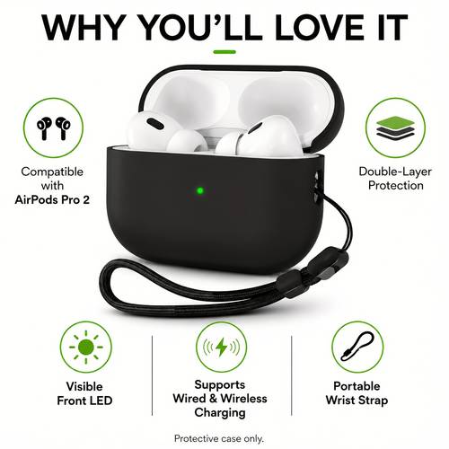 liquid shell for pro 2 2023 2022 mixed protective hard shell shockproof cover compatible with for pro black earbuds protection travel accessory compact case flexible cover