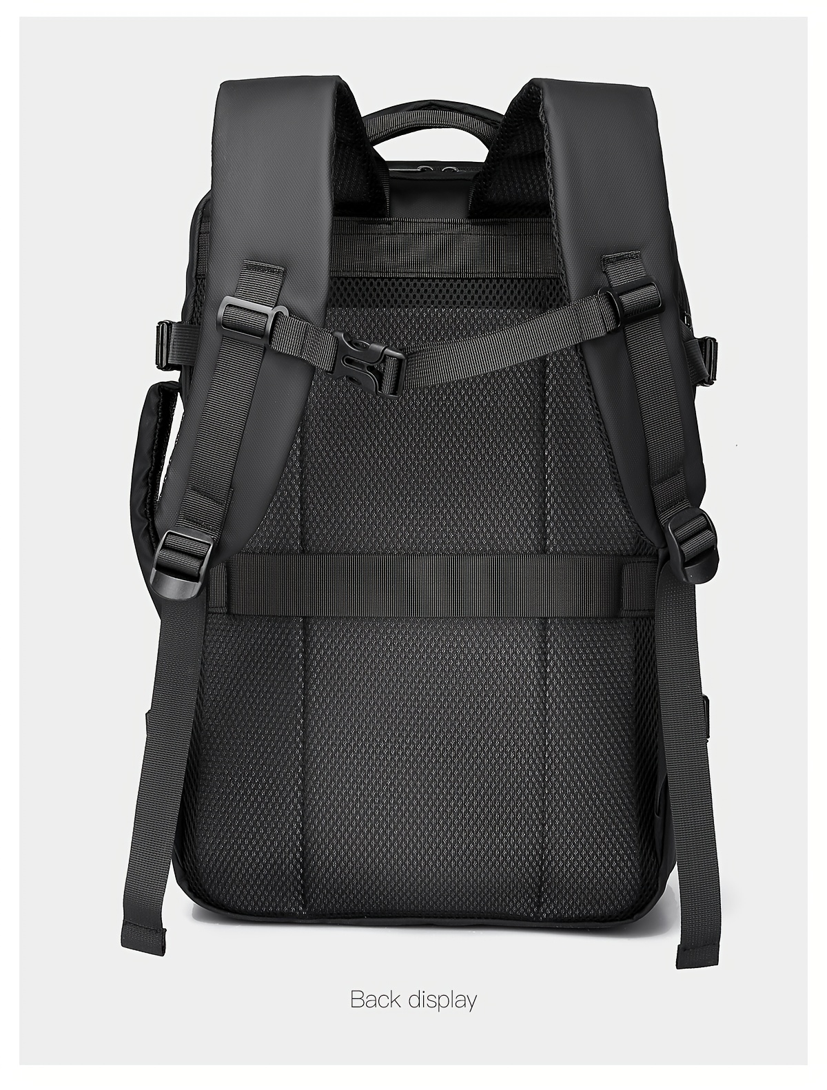 Mochila unisex WEIXIER, bolsa de viaje, bolso de mano, mochila unisex, bolsa para portátil, gran capacidad, función deportiva, mochila abierta a 180°, bolsa de equipaje para fines de semana, bolsa de negocios, bolsa de viaje de negocios, mochila escolar, expansible, compartimento independiente para computadora, adecuada para viajes escolares y de negocios, regalo para amigos y familiares.