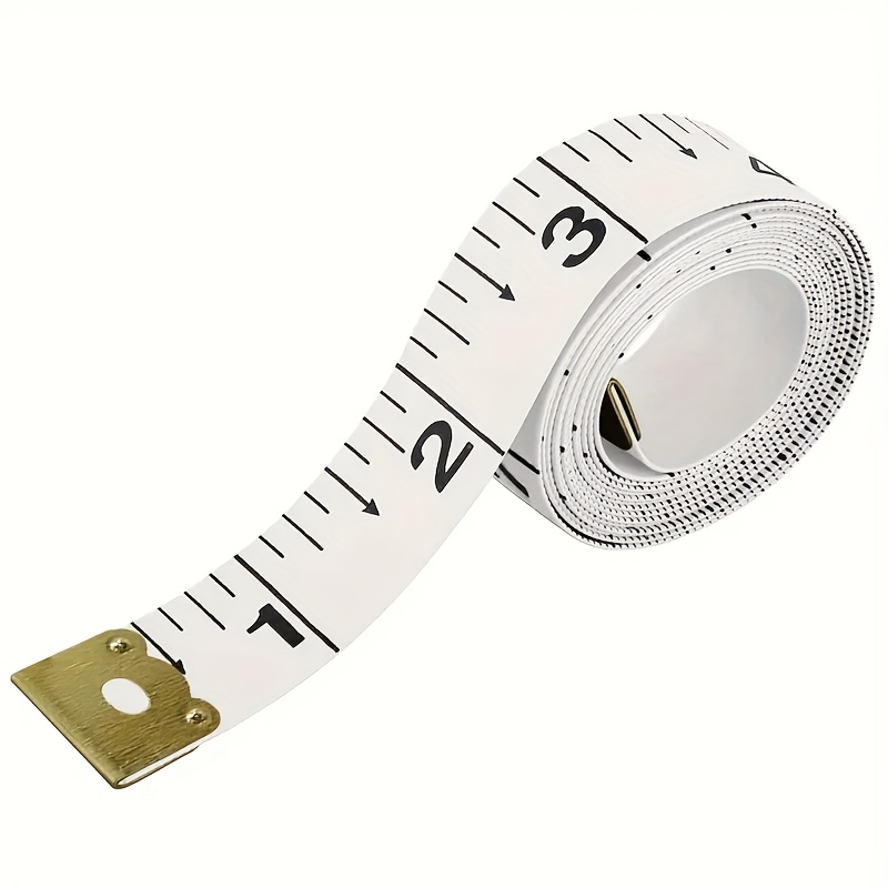 regla de cinta flexible - 1   cara de 60 pulgadas/150 centímetros - regla de aluminio para medición, adecuada para pérdida de peso, medicina corporal, costura y corte -  , accesorios de confección | herramientas prácticas |    