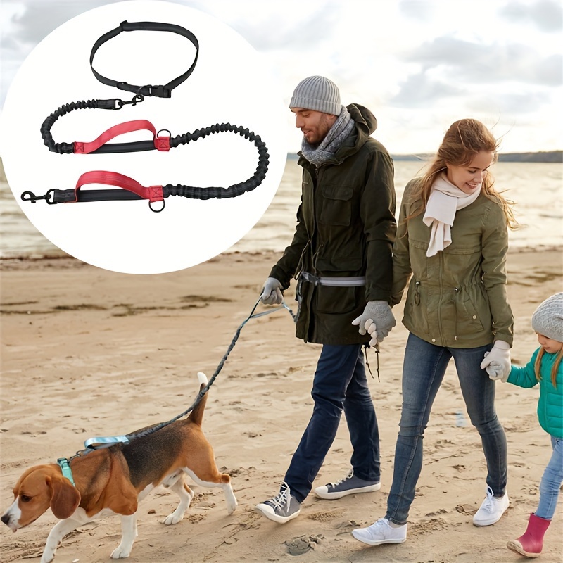 Hands free Dog Leash Adjustable Waist Belt Running Temu