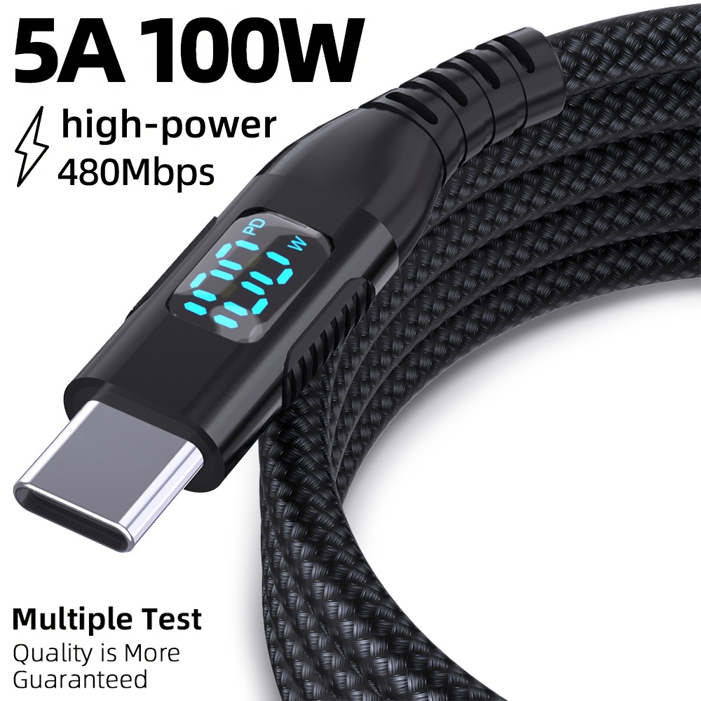 CAVO USB C RICARICA RAPIDA UNIVERSALE ANDROID AUTO PISEN 1,5M