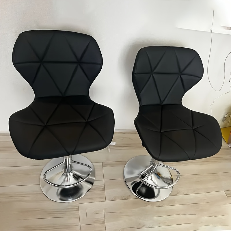 2 piezas Silla Ergonómica JINBAS para Spa - Taburete Alto Giratorio y Ajustable en Altura con Acolchado Suave, Ideal para Spa, Salón de Belleza, Masajes, Pedicura/Manicura - Taburete