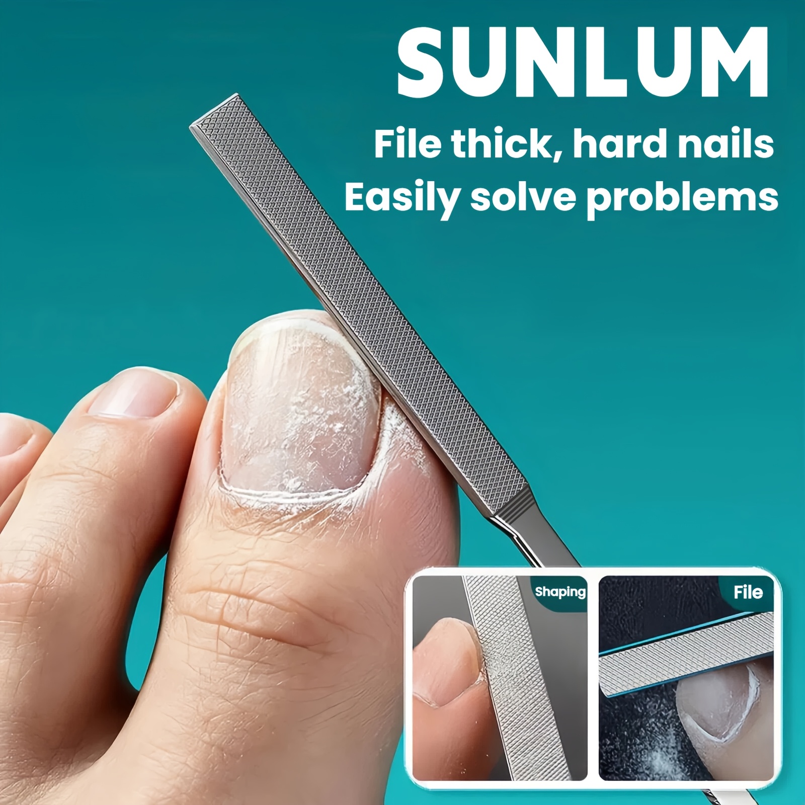 3-In-1 Nail Care Tool for Safe Nail Removal