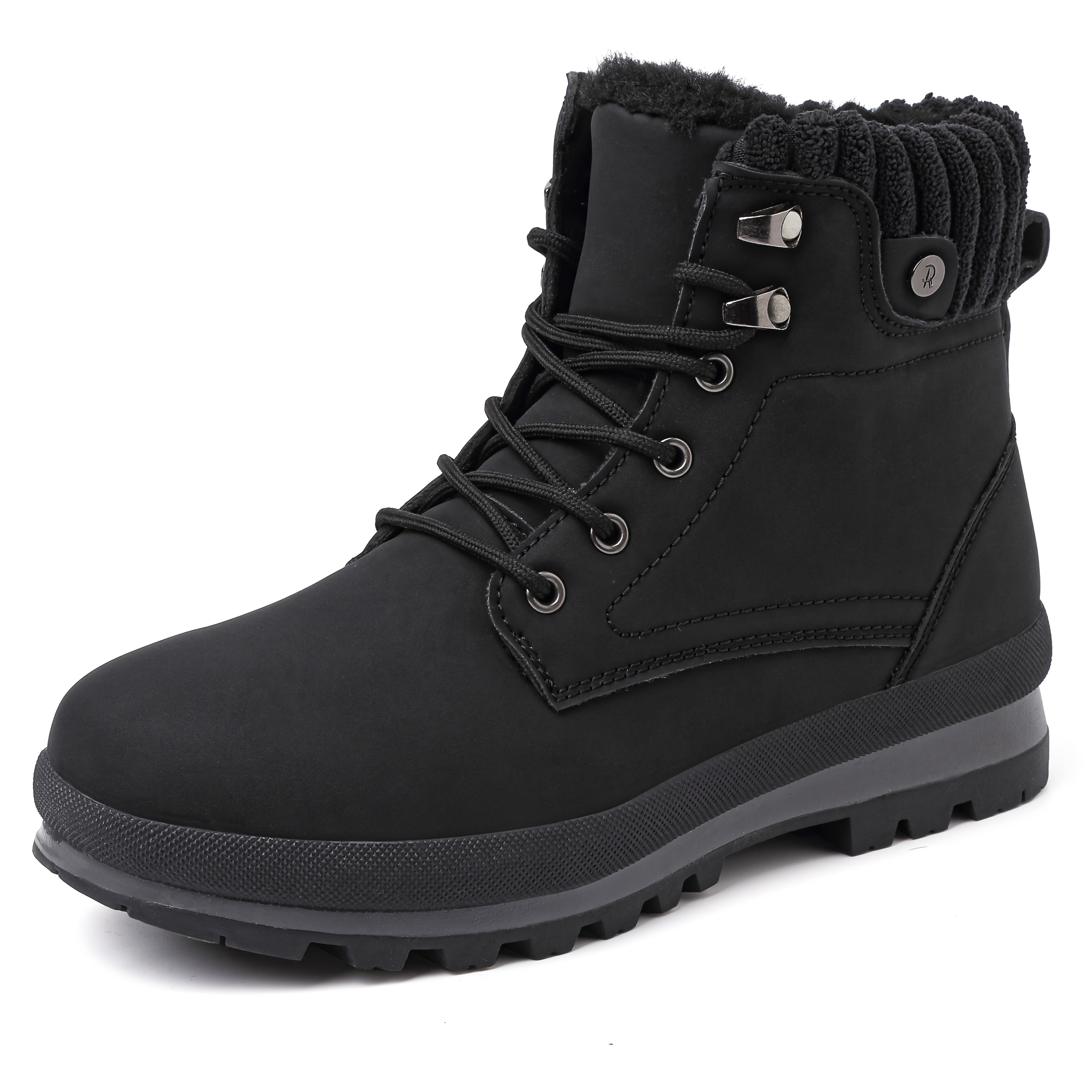 Image of Women's High-top Casual Shoes Fleece-lined Thickened Snow Boots Hiking Shoes