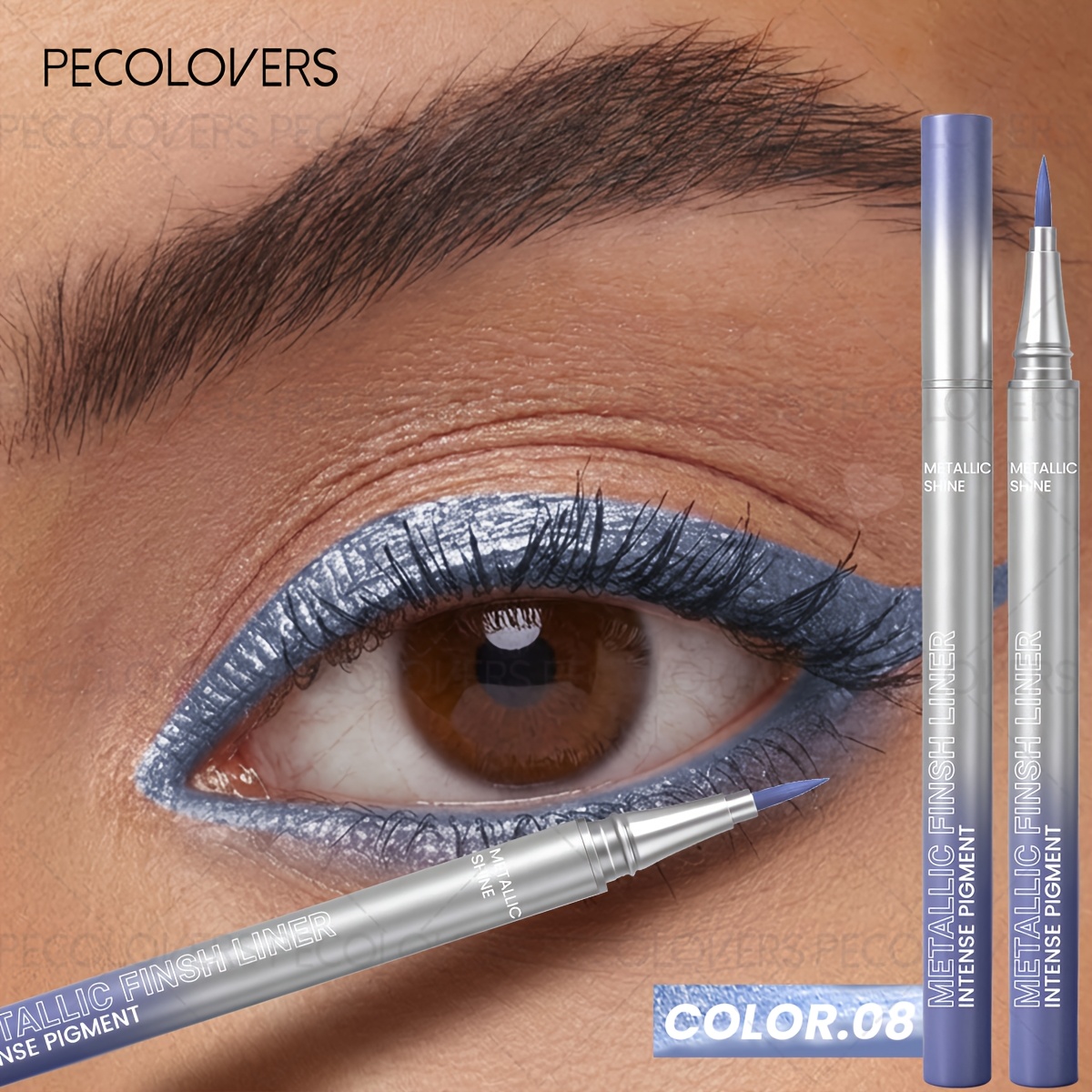 Shifting Liquid Eyeshadow | & Iridescent Shimmer With Fluid Metallic End, Colors In Light Easy For Beginners