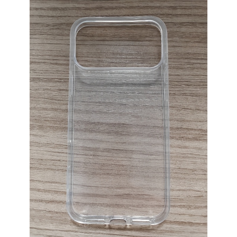 E-shop Handyhülle: Transparente Hülle für iPhone 17 Pro Max, ultradünne Schutzhülle, schlanke Schale mit minimalistischem Design, langlebiges modernes