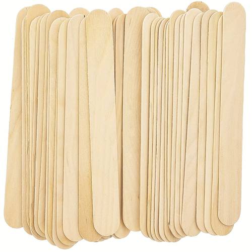 150pcs wooden wax sticks wax spatulas wax applicator craft sticks for hair eyebrow removal