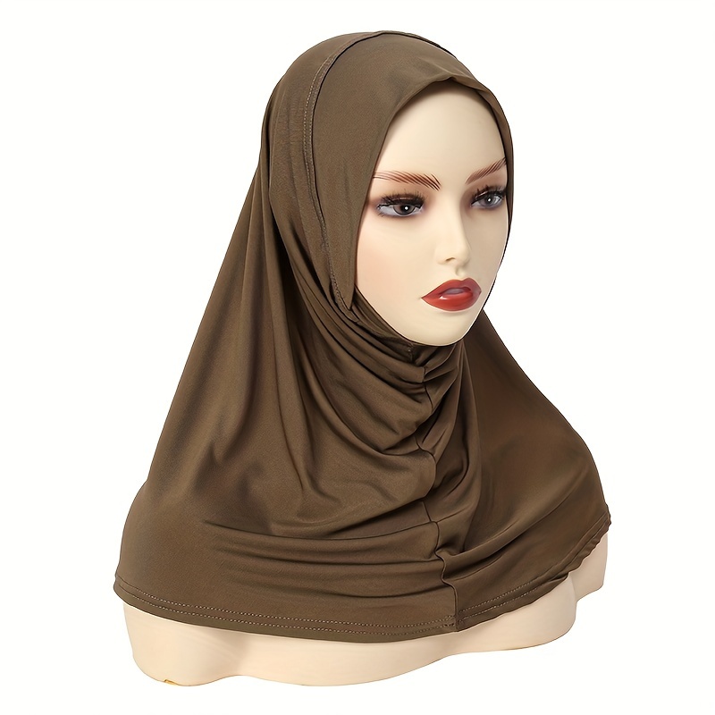 

- Stretchy Hijab Cap For Women - , & Sun- Coverage - For