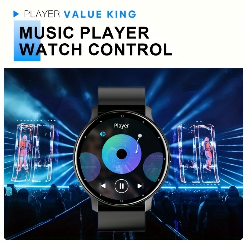 Le nouveau smartwatch offre des appels sans fil, un assistant vocal IA, des notifications, un suivi des pas, un comptage des calories et divers modes sportifs adaptés à différentes activités de fitness et de plein air.