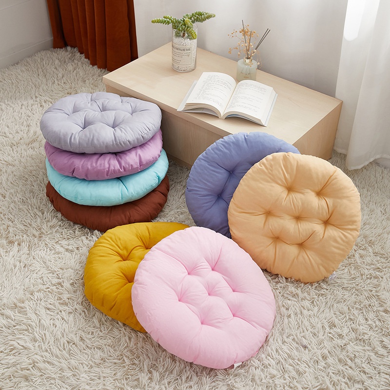 thick round chair cushion mats dining chairs office student Temu
