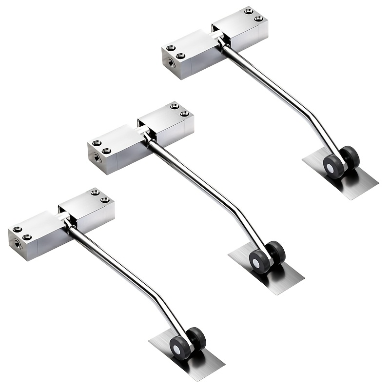3pcs Automatic Spring Door Closer Door Closing Device Can Adjust The Door Closing Device Furniture Door Hardware