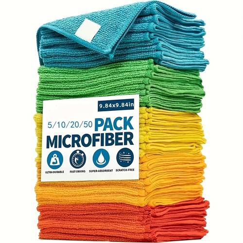 microfiber cleaning cloths in packs of 20 or 50 absorbent of withstanding 1200 providing a for mirrors long lasting and easy to for washing cars cleaning