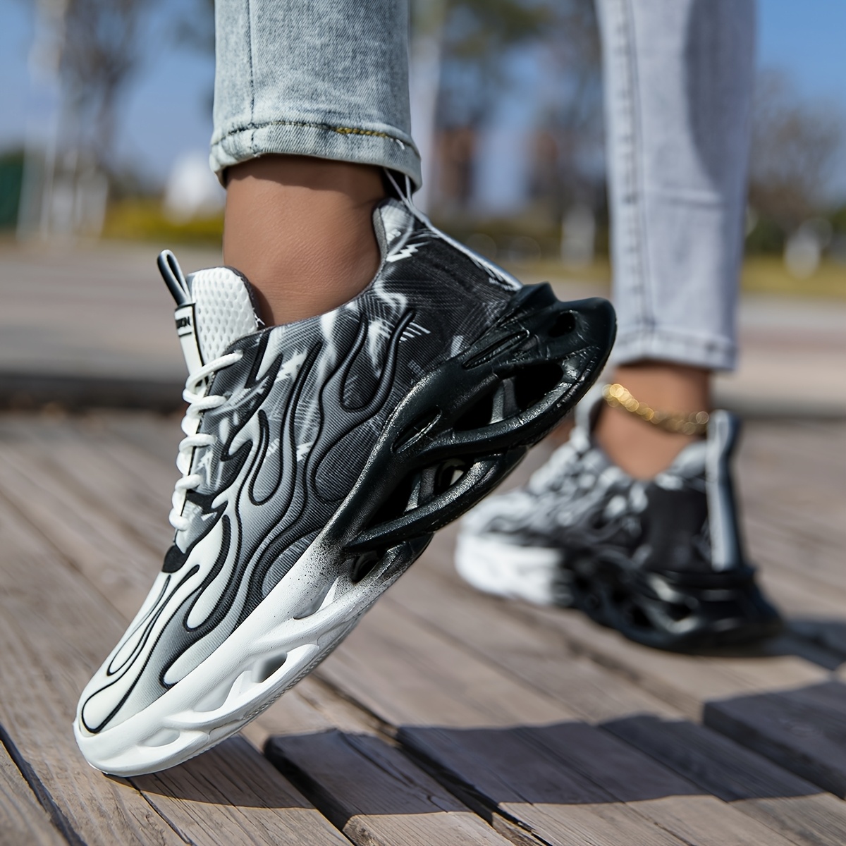 Sneaker Weiche Laufschuhe Atmungsaktive Leichte Laufschuhe Herren