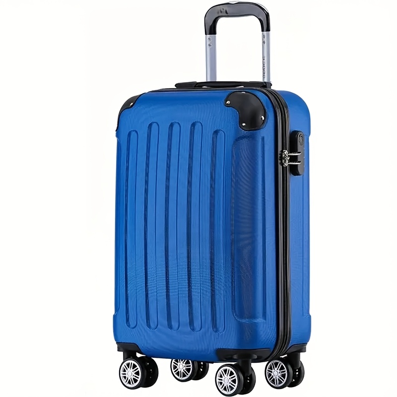 TEMU 20-inch Small Luggage Case, Compact Carry-on Suitcase For Business Trips And Travel, Convenient And Secure With Lock, Made Of Abs Hard Shell,