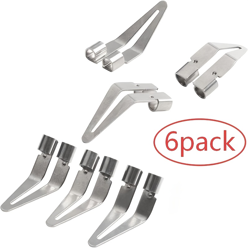 TEMU 6pcs Smooth Head Accessory For Plastic Welding Tool And Soldering Repair Iron, Fits Welding Pp Pipes, Car Bumpers, Headlight Shells, Motorcycle