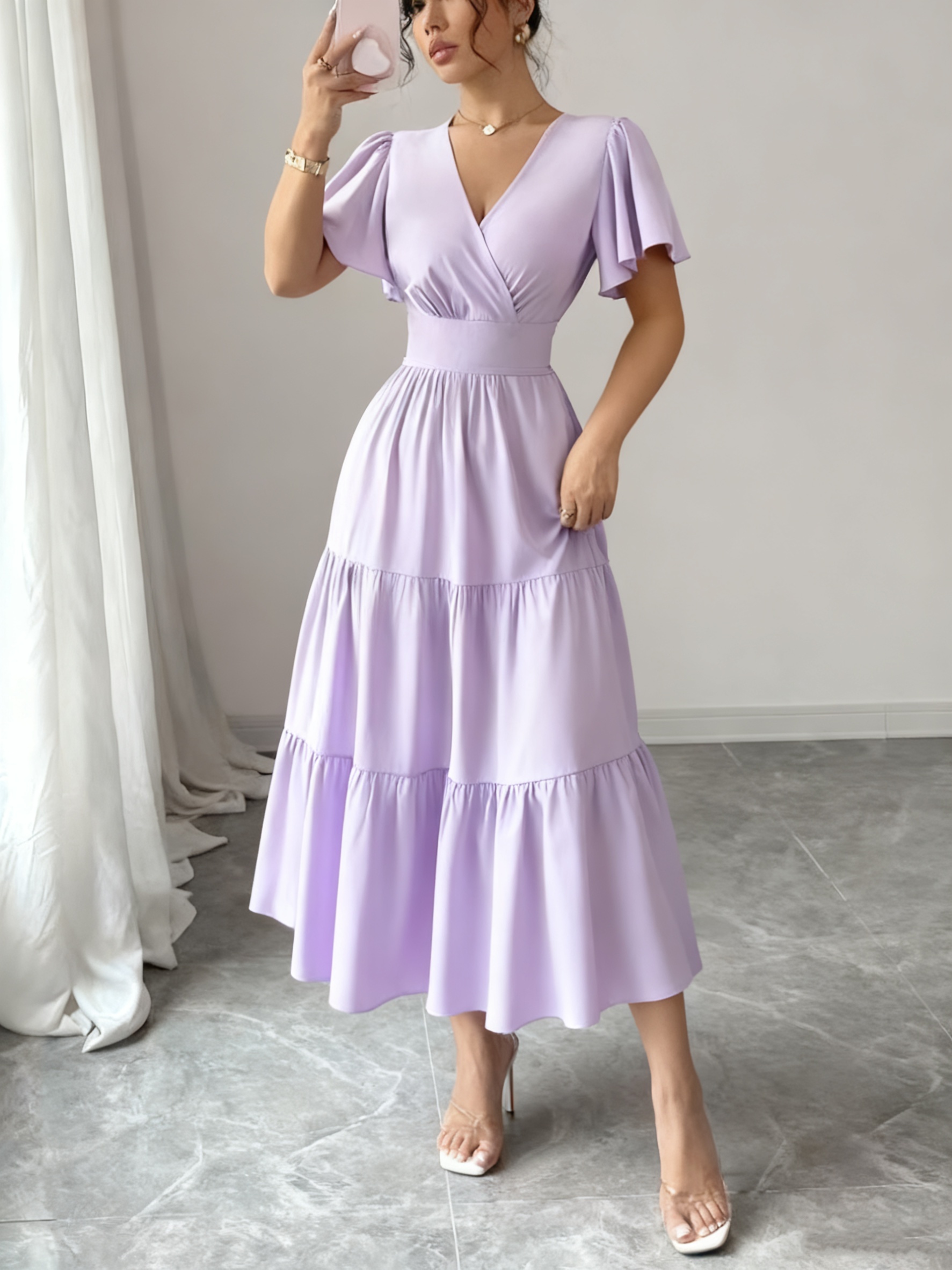 simple elegant short dresses Simple Elegant Short Wedding Dresses – Make Me Elegant main image 1
