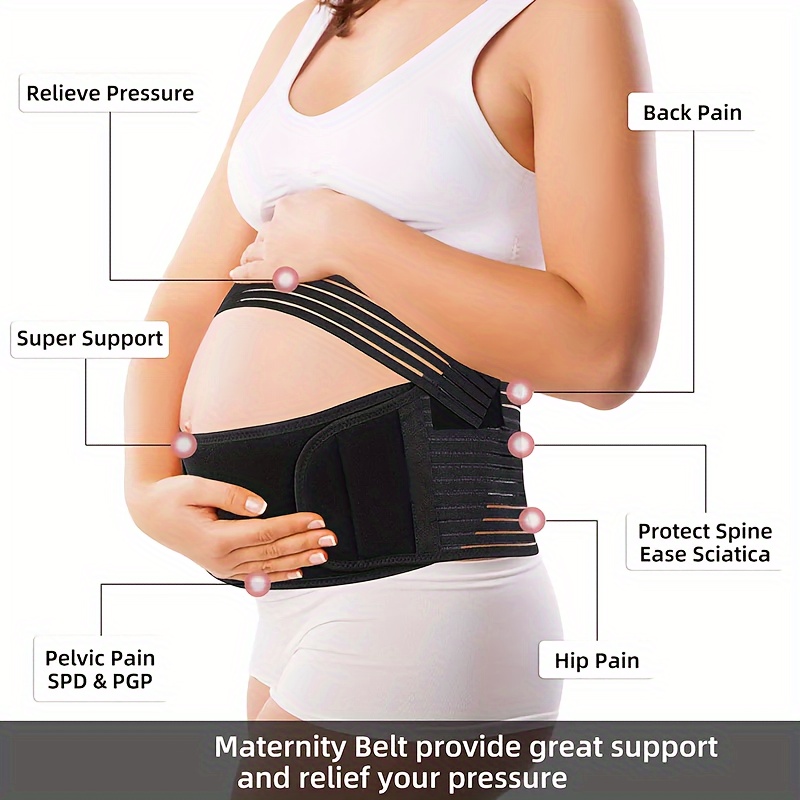 Women s Maternity Support Belt Comfortable Pregnancy Belly Band For All Stages Of Pregnancy