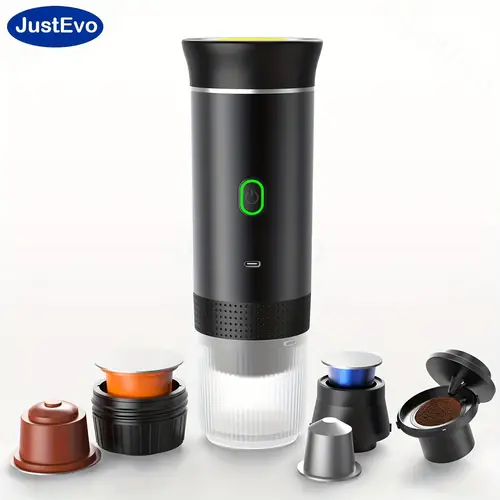 coffee machine portable espresso machine coffee maker easy to clean usb charging rich suitable for camping office and more