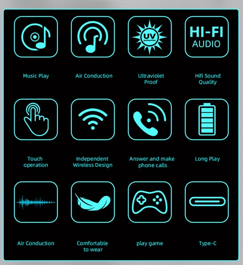 نظارات ذكية مع مترجم ذكي ومضاد للأشعة الزرقاء ومغناطيسية وعدسة شمسية 2 في 1 مع صوت لاسلكي HIFI وإجراء مكالمات لاسلكية وتشغيل الموسيقى والتحكم باللمس ومساعد صوتي وعمر بطارية طويل | للتنزه والقيادة والأنشطة الخارجية وهدية للجنسين