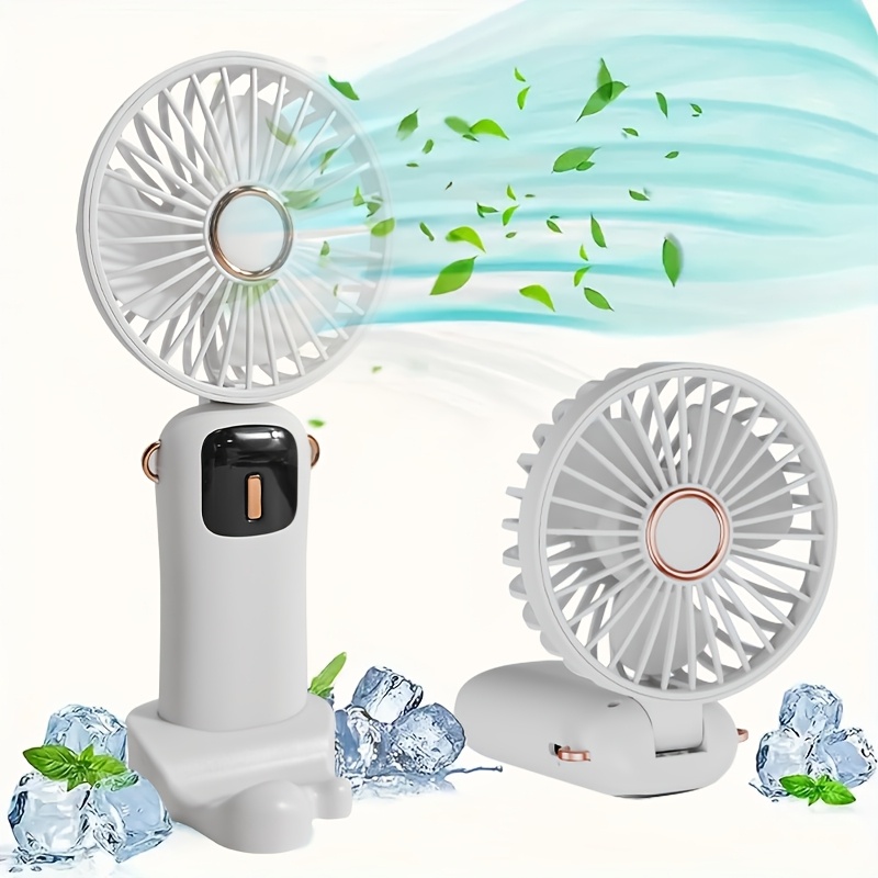 1pc mini portable fan usb charging 5   handheld fan outdoor travel and camping details 5