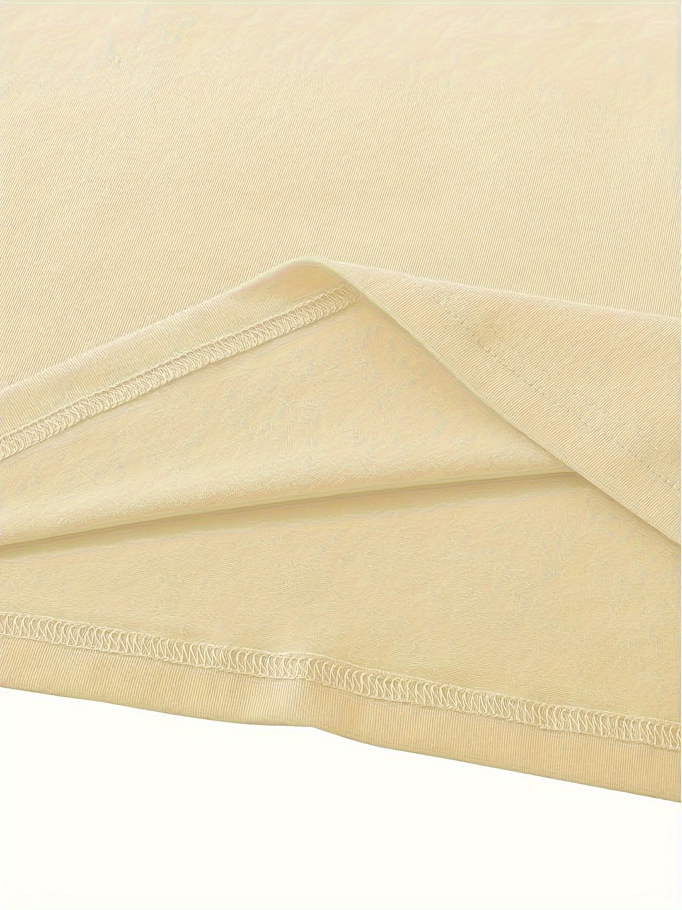 Solid Color Crew Neck T-Shirt, Casual Short Sleeve T-Shirt for Spring & Summer, Women's Clothing