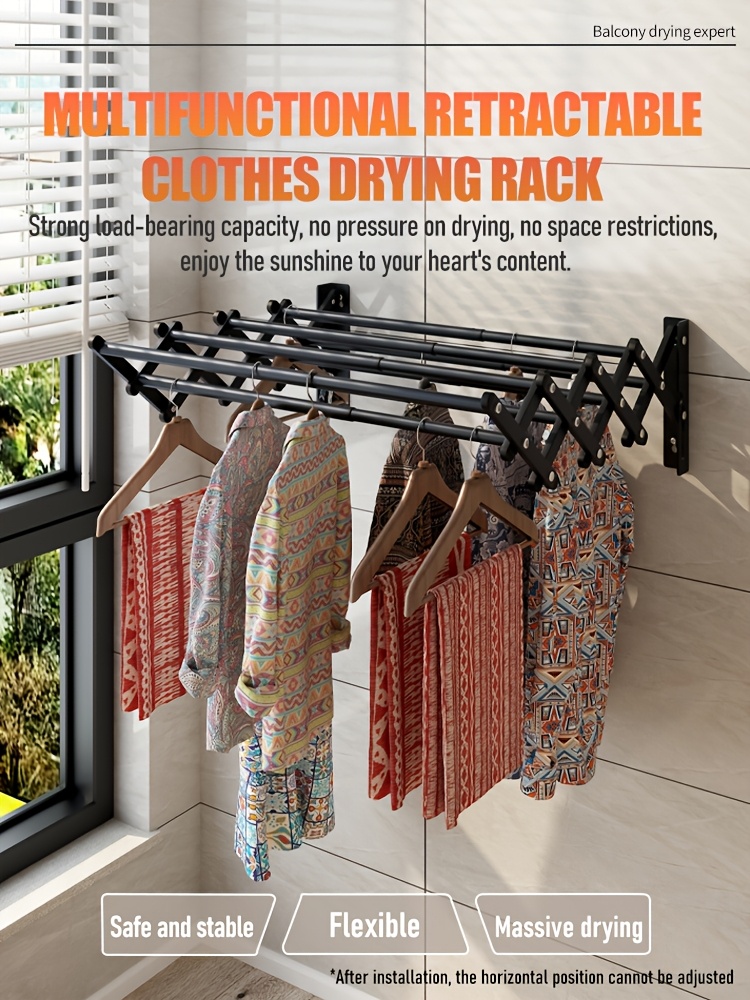 Ikea Outdoor Cloth Rack IKEA Space-Saving Wall Mounted Laundry