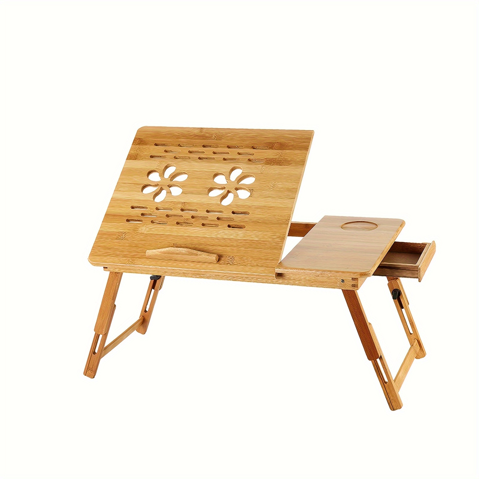 E-shop Multifunktionale Lerntisch, Schreibtisch, Verstellbarer Laptop-Tisch Mit Kühlventilatoren, Schreibtisch Und Lazy Rest-Tisch Mit Fugen,