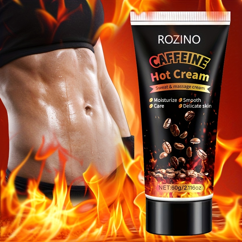 Rapid Warming And Toning, Coffee-Infused Sweat Cream for Women Targeting Belly, And a Cream for Men to Enhance Abdominal Workouts. This Sweat Cream Helps Reduce The Waistline, Providing Noticeable Results in a Week When Applied Evenly for Hydration.
